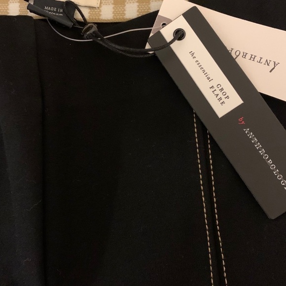 Anthropologie Essential Crop Flare NWT - Picture 6 of 6